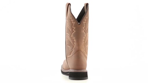 Guide Gear Men's Square Toe Pull-On Western Boots 360 View - image 7 from the video