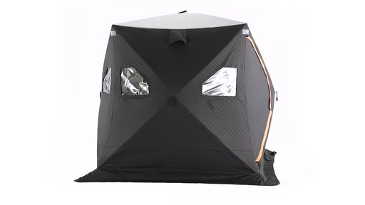 Guide Gear 6' x 6' Fully Insulated Ice Fishing Shelter - image 1 from the video