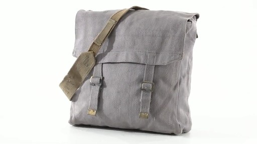 British Military Surplus M37 Canvas Pack Used 360 View - image 1 from the video