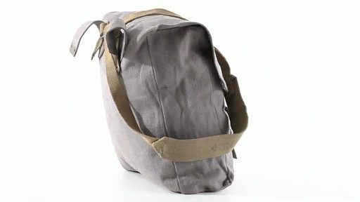British Military Surplus M37 Canvas Pack Used 360 View - image 5 from the video