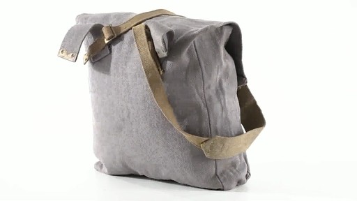 British Military Surplus M37 Canvas Pack Used 360 View - image 6 from the video