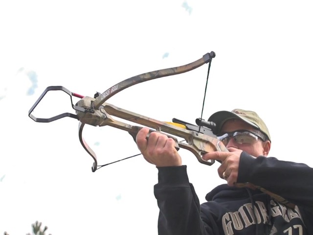 150 - lb. Recurve Camo Crossbow - image 4 from the video