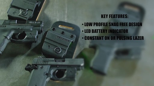 Viridian Reactor R5 Green Laser Sight Ruger LCP - image 6 from the video