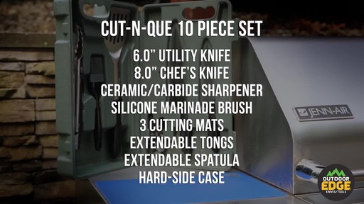 10 PC CUT N' QUE BBQ KIT - image 2 from the video