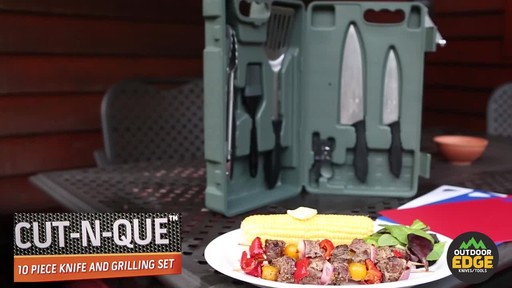 10 PC CUT N' QUE BBQ KIT - image 9 from the video