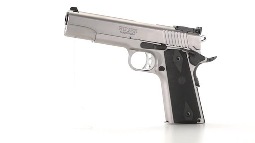 RUGER SR1911 10MM STAINLESS ST 360 View - image 2 from the video