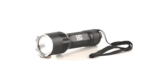 HQ ISSUE Tactical LED Flashlight 650 Lumen 360 View - image 1 from the video