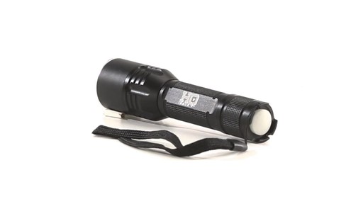 HQ ISSUE Tactical LED Flashlight 650 Lumen 360 View - image 9 from the video