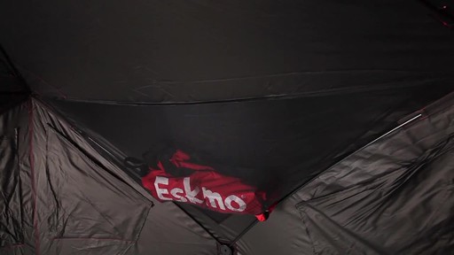 Eskimo FatFish 6120I Insulated Six-Sided Ice Fishing Shelter - image 4 from the video