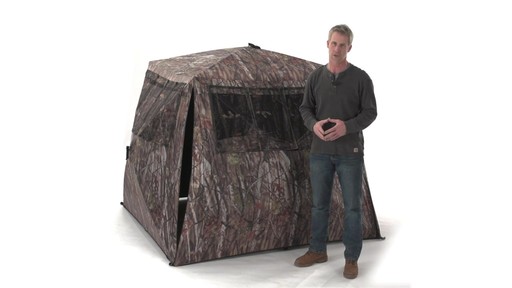 Guide Gear Camo Flare Out 5-Hub Ground Blind - image 9 from the video