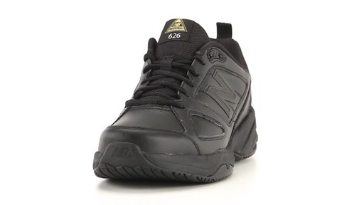 New Balance Men's 626 Slip Resistant Shoes 360 View - image 2 from the video