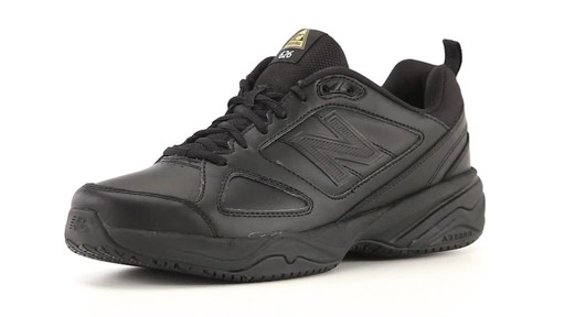 New Balance Men's 626 Slip Resistant Shoes 360 View - image 3 from the video