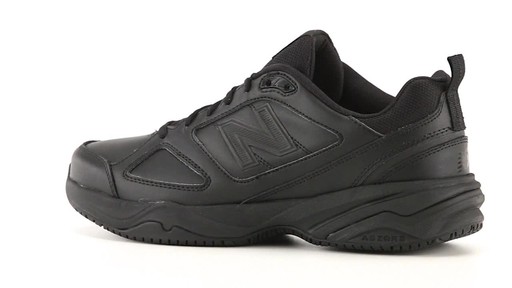 New Balance Men's 626 Slip Resistant Shoes 360 View - image 5 from the video