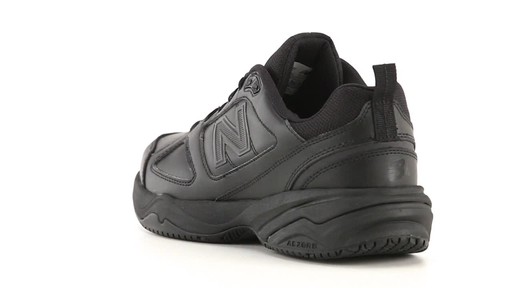 New Balance Men's 626 Slip Resistant Shoes 360 View - image 6 from the video