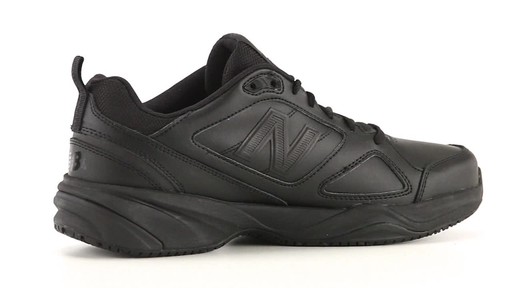New Balance Men's 626 Slip Resistant Shoes 360 View - image 9 from the video