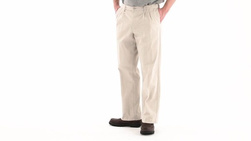 Guide Gear Men's Pleated Pants 360 VIew - image 7 from the video