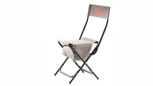 Guide Gear Folding Cooler Ice Fishing Chair 360 View - image 10 from the video