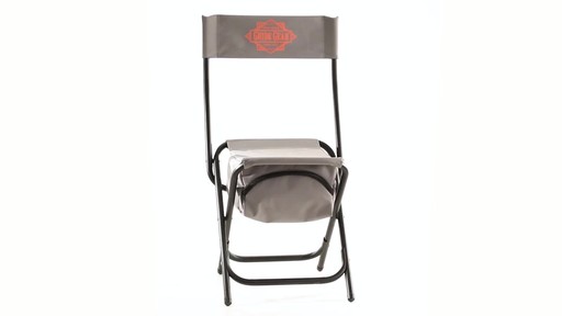 Guide Gear Folding Cooler Ice Fishing Chair 360 View - image 2 from the video