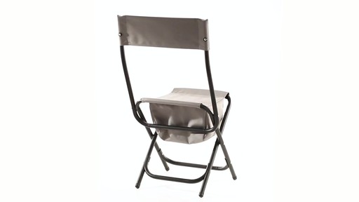 Guide Gear Folding Cooler Ice Fishing Chair 360 View - image 6 from the video