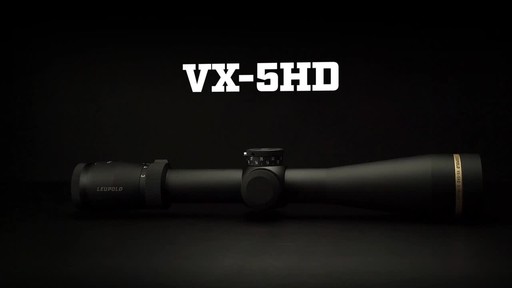 Leupold VX-5HD 3-15x56mm CDS-ZL2 Rifle Scope Side Focus FireDot Duplex (Illuminated) Reticle - image 1 from the video