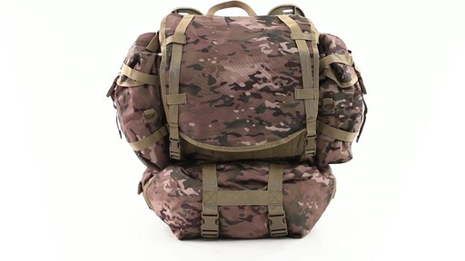 U.S. Military Surplus Pack Complete with Frame New 360 View - image 1 from the video