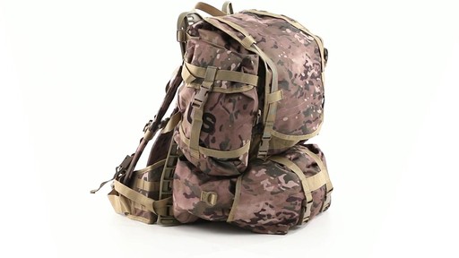 U.S. Military Surplus Pack Complete with Frame New 360 View - image 3 from the video