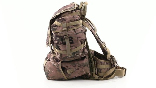 U.S. Military Surplus Pack Complete with Frame New 360 View - image 9 from the video