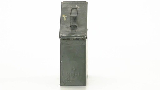 U.S. Military Surplus .30 Caliber Ammo Can Used 360 View - image 10 from the video