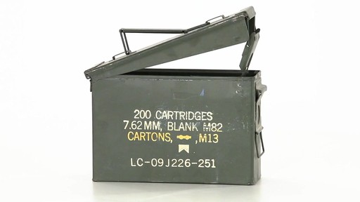 U.S. Military Surplus .30 Caliber Ammo Can Used 360 View - image 2 from the video