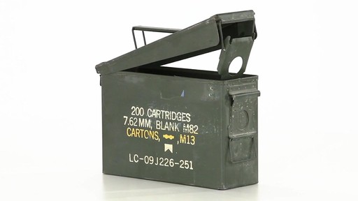 U.S. Military Surplus .30 Caliber Ammo Can Used 360 View - image 3 from the video