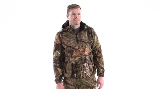Guide Gear Men's Whist Pullover Hunting Jacket with W3 Fleece 360 View - image 1 from the video