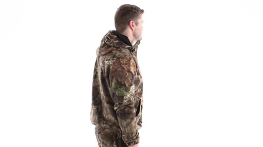 Guide Gear Men's Whist Pullover Hunting Jacket with W3 Fleece 360 View - image 3 from the video
