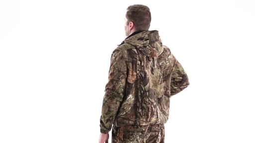 Guide Gear Men's Whist Pullover Hunting Jacket with W3 Fleece 360 View - image 6 from the video