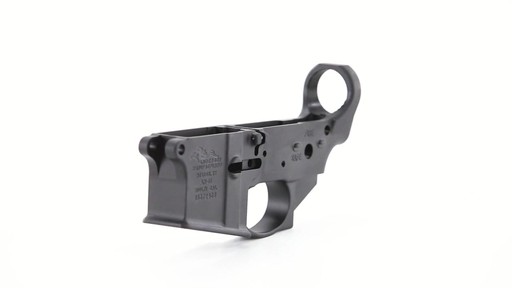Anderson Stripped AR-15 A3 Lower Receiver Closed Trigger 360 View - image 2 from the video