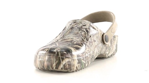 Guide Gear Men's Afton Camo Clogs 360 View - image 1 from the video