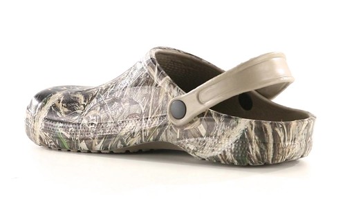 Guide Gear Men's Afton Camo Clogs 360 View - image 9 from the video