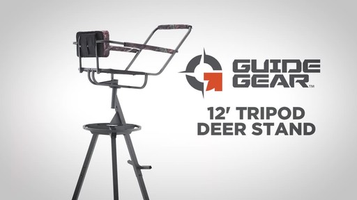 Guide Gear 12' Tripod Deer Stand - image 2 from the video