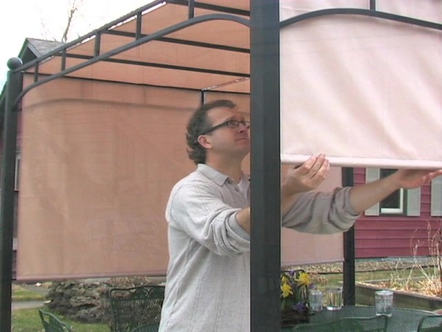 CASTLECREEK Pergola with Adjustable Shade - image 5 from the video