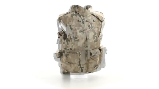 Polish NATO Military Surplus Flak Vest Used 360 View - image 5 from the video