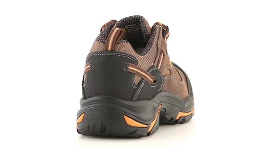 KEEN Utility Men's Braddock Waterproof Low Soft Toe Work Shoes 360 View - image 8 from the video