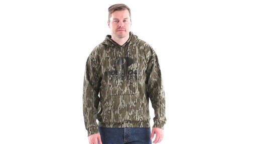 Guide Gear Men's Mossy Oak Bottomland Camo Hoodie 360 View - image 1 from the video