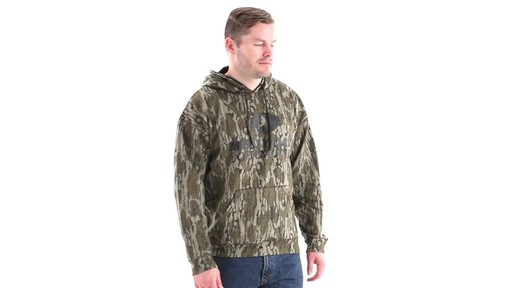 Guide Gear Men's Mossy Oak Bottomland Camo Hoodie 360 View - image 2 from the video