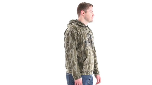 Guide Gear Men's Mossy Oak Bottomland Camo Hoodie 360 View - image 3 from the video