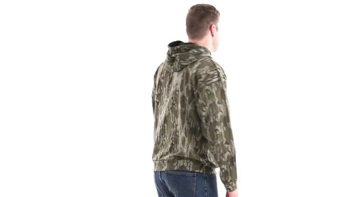 Guide Gear Men's Mossy Oak Bottomland Camo Hoodie 360 View - image 4 from the video