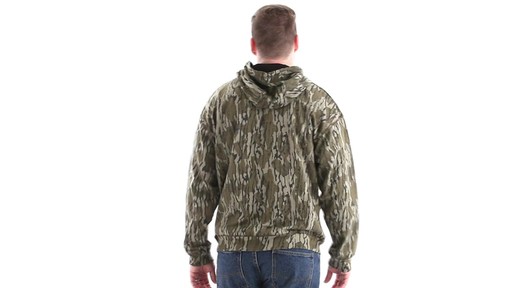 Guide Gear Men's Mossy Oak Bottomland Camo Hoodie 360 View - image 5 from the video