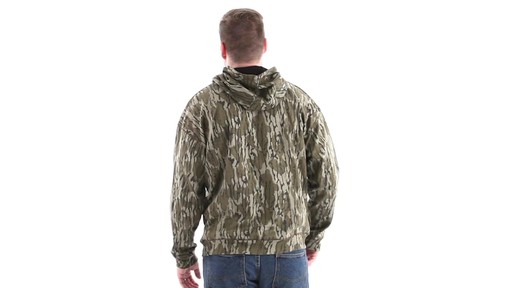 Guide Gear Men's Mossy Oak Bottomland Camo Hoodie 360 View - image 6 from the video