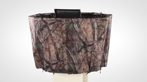 Guide Gear Half Hunting Blind For 20' Tripod - image 2 from the video