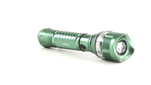 Tactical Rechargeable Cree Flashlight 600 Lumen 360 View - image 3 from the video