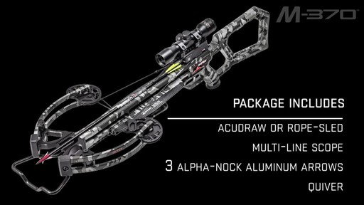 Wicked Ridge M-370 Crossbow Package - image 10 from the video