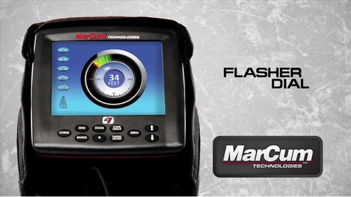 MarCum LX-7 Color LCD Ice Sonar System - image 3 from the video
